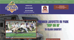 Desktop Screenshot of lafayettervpark.com